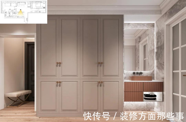 改造|两居室改造秘籍来了!113㎡全屋打造简美轻奢风,效果太精致了