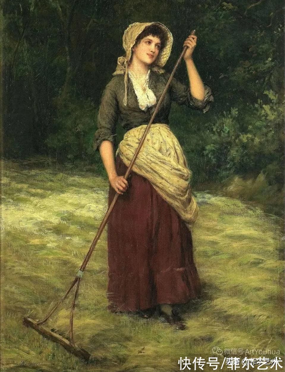 奥利弗&纯情与美丽~英国画家威廉·奥利弗女性人物油画作品欣赏