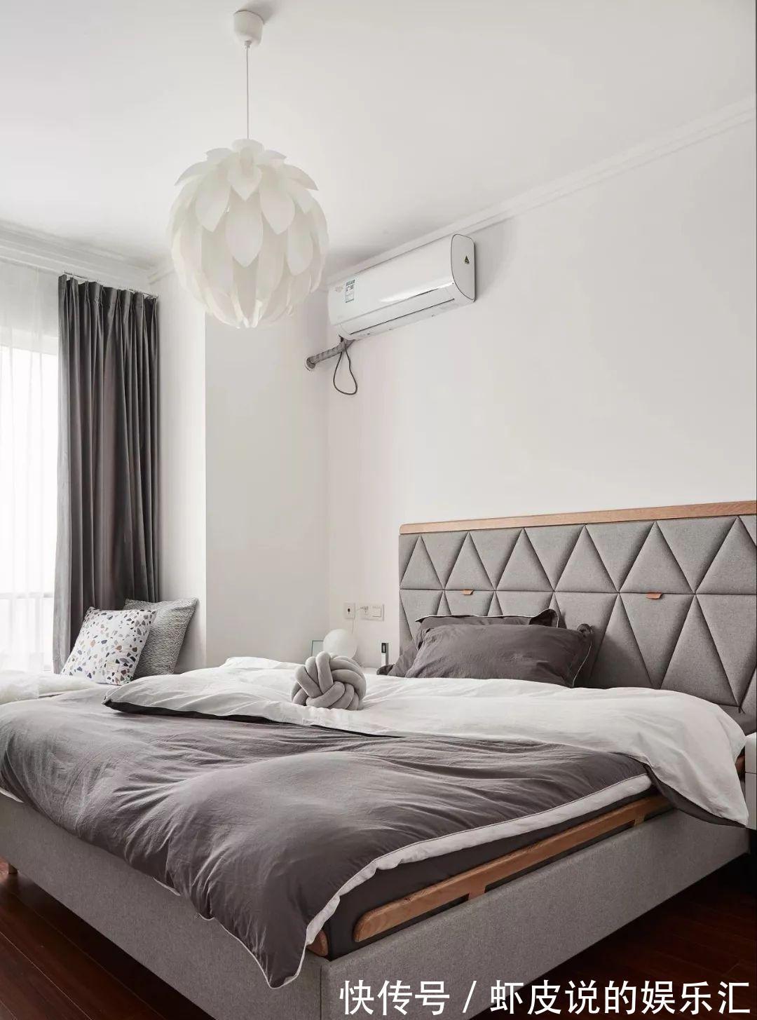 北欧风|103平的北欧风三居室,这样的软装搭配,美翻了!