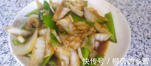 「醋溜白菜」秋天的白菜口感最佳,味道鲜美,清脆好吃!
