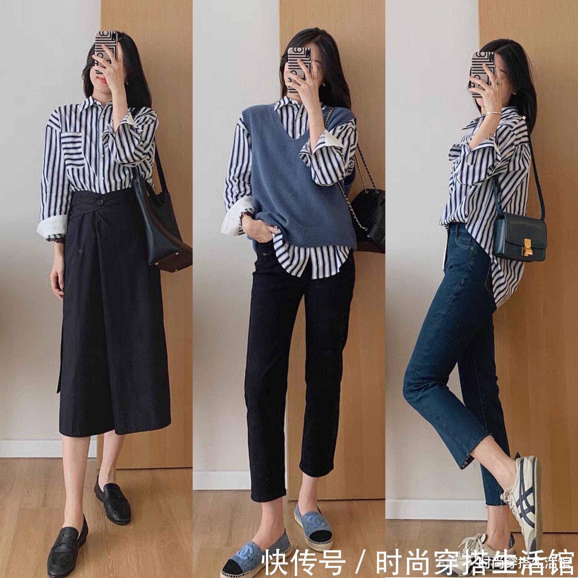 套头 降温后不要穿得太老气,今年流行这样穿,简约高级还保暖