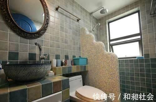 小户型|卫生间不要装挡水条了,头次见有钱人做这样的设计,后悔装早了