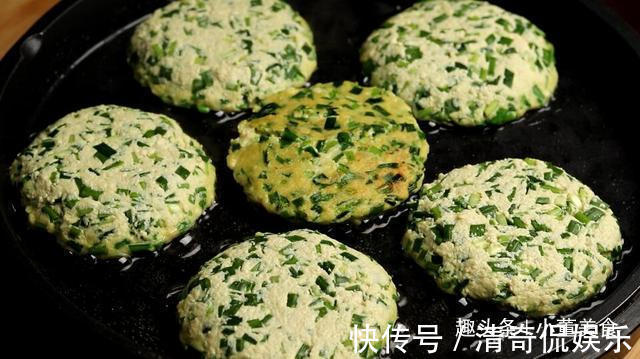 豆腐最简单的家常早餐的做法，不揉面不和面，出锅比吃肉还香