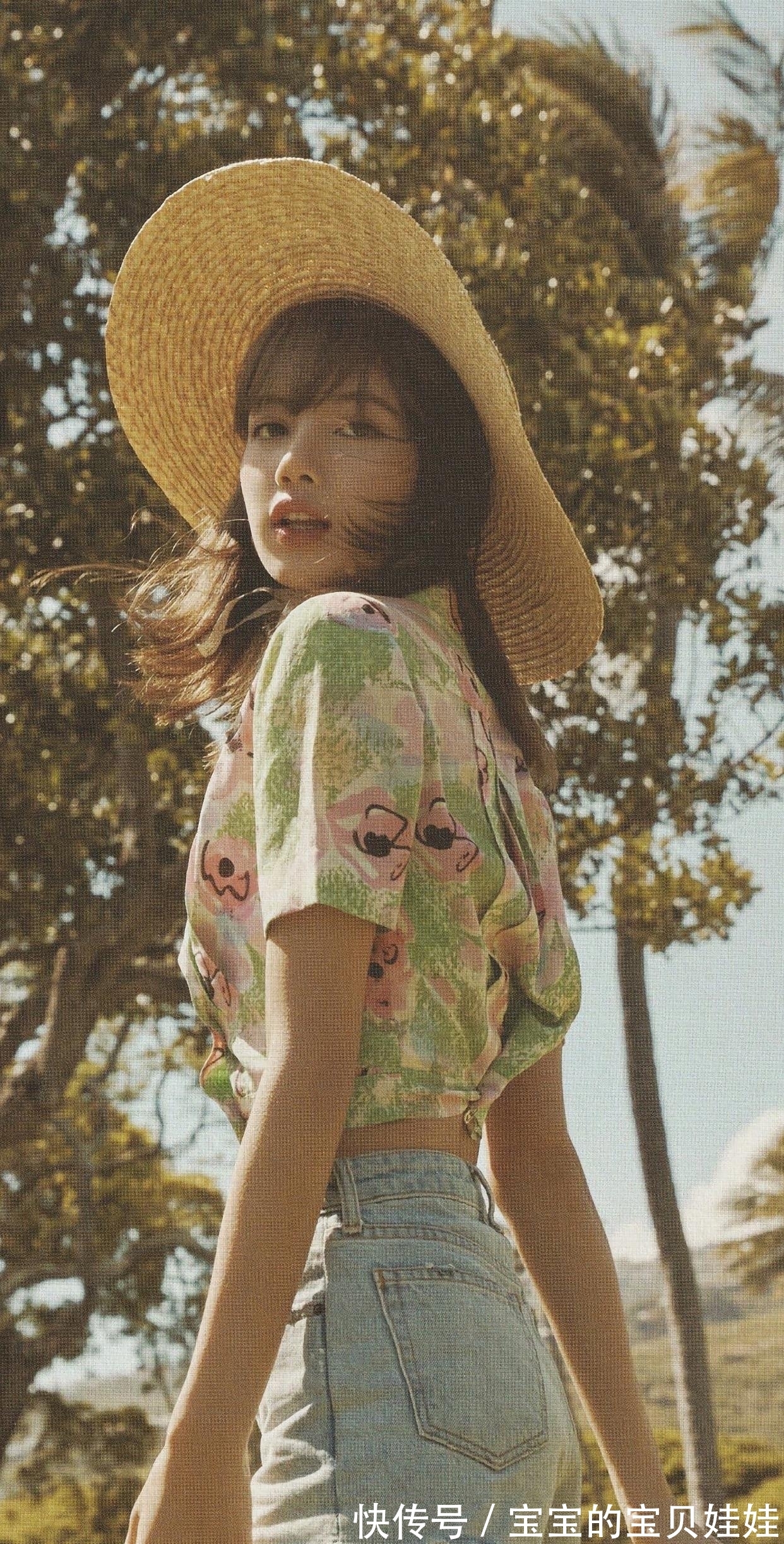 手机壁纸分享——明星美女系列:新年换个新壁纸吧