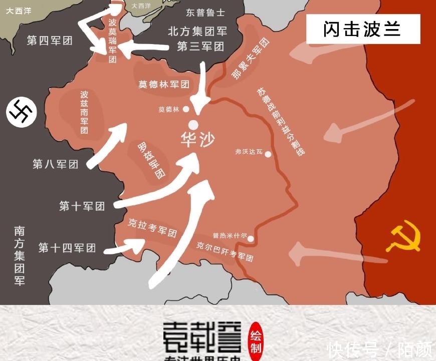 德国|直击德国闪击波兰时的欧洲,图三的波兰士兵提着枪不要命的冲锋