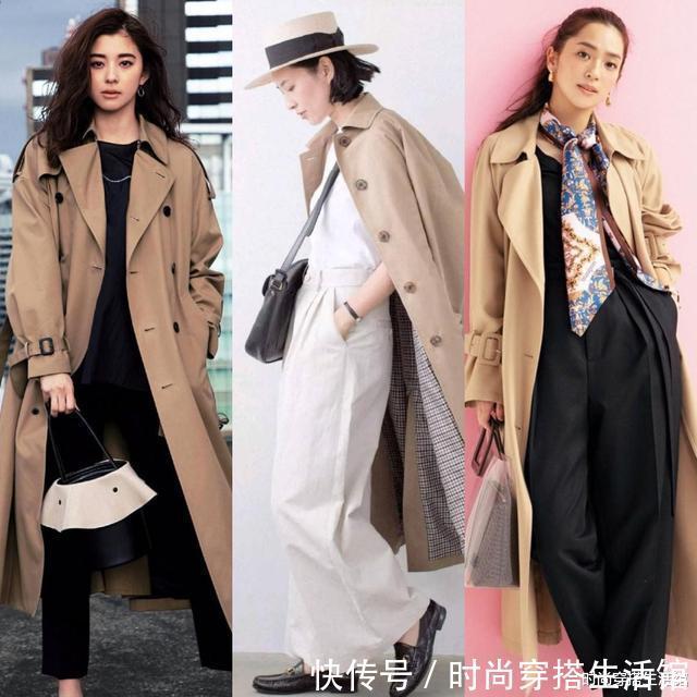 街拍|为什么你穿风衣显矮又显胖?关键在这5个细节,显高显瘦