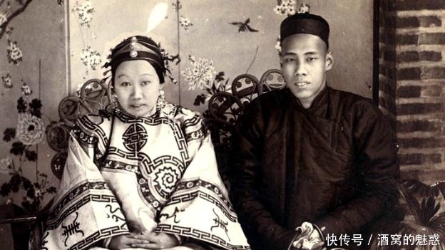 珍贵|珍贵老照片：三位官老爷，新婚夫妇，贵族妇人