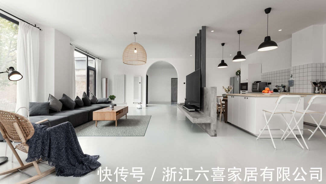 庭院|LDK一体化设计,原木色民宿小院演绎清新温柔的“梨园小筑”