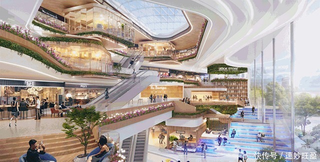 肇庆世茂广场时尚购物中心设计：勾勒出生态与商业共舞的画卷