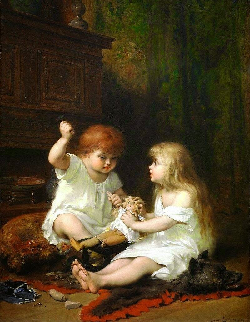 画家&比利时画家?约瑟夫·库曼斯笔下的美女,太迷人!