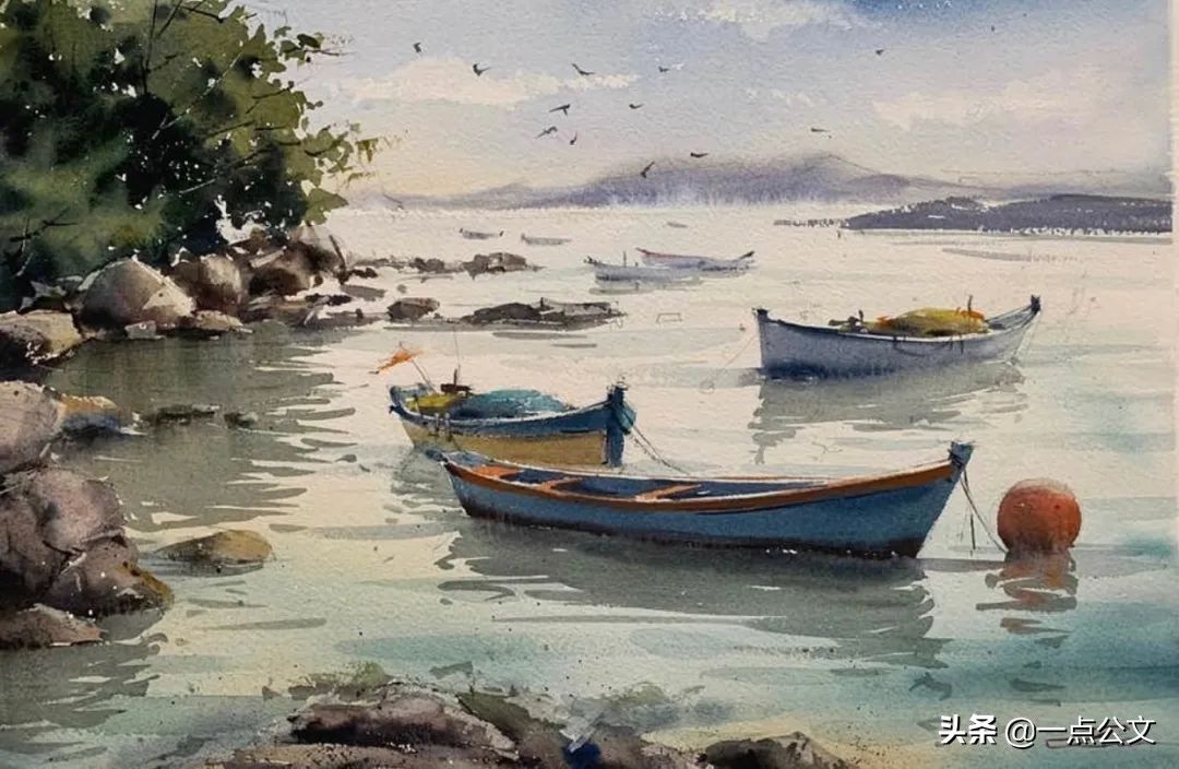 艺术家|流淌的水彩原来是这样的：充满活力与动感