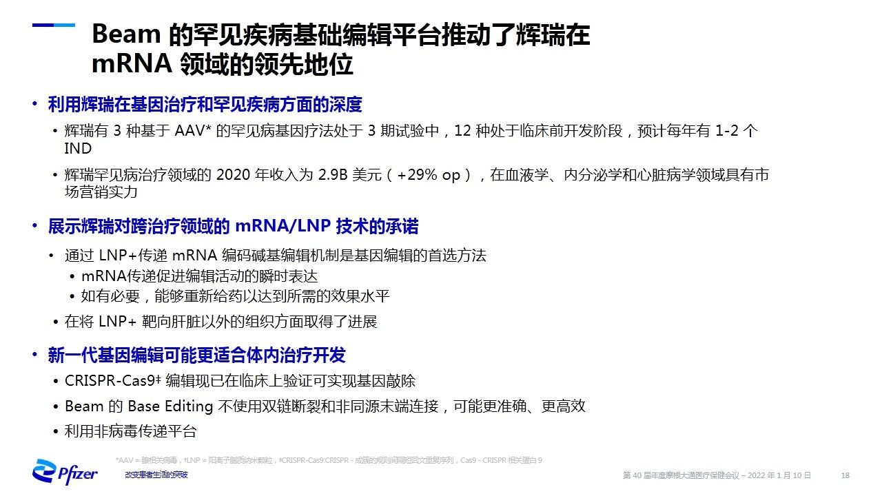 武田|诺华、辉瑞、武田摩根大通医疗健康年会演讲内容分享（附PPT）