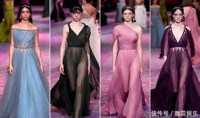 看完迪奥2020年发布的77套时装,我只想说4个字“金碧辉煌”