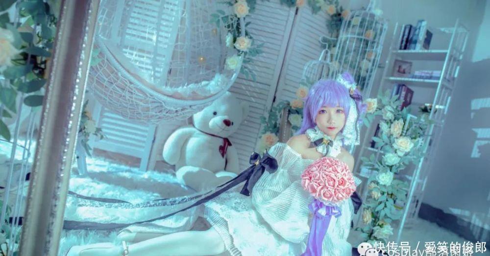 妹纸|cos:碧蓝航线独角兽cos正片@夜咲_妹纸