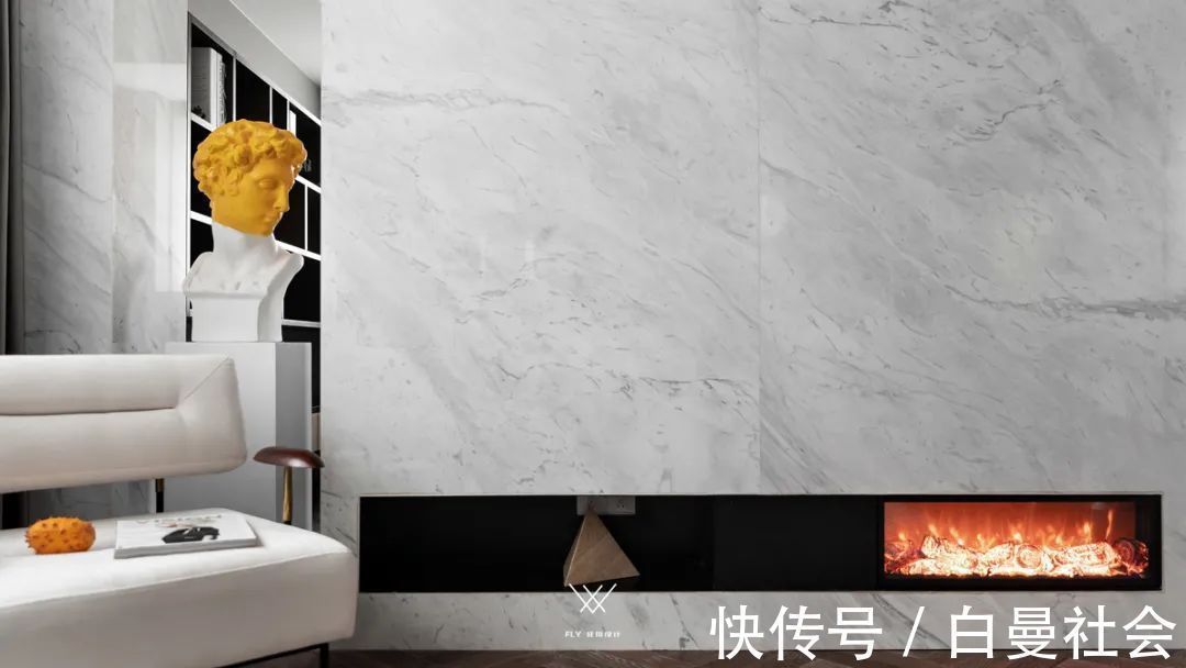 灰色调|120㎡现代极简风,安静华丽的高级,优雅端庄好大气