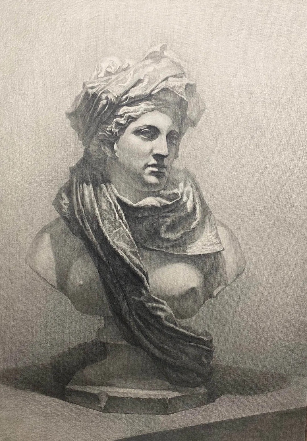 虚实&传说中素描的“虚实变化”,应该就是这样的!