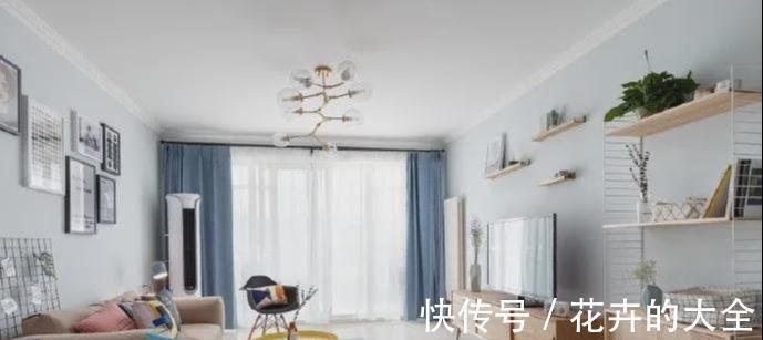 背景墙|晒晒北欧风的新家,客厅清新又自然,这样的家住着就是舒服!