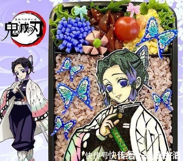 富冈|《鬼灭之刃》便当你见过吗完美还原人物形象,精美到不敢吃