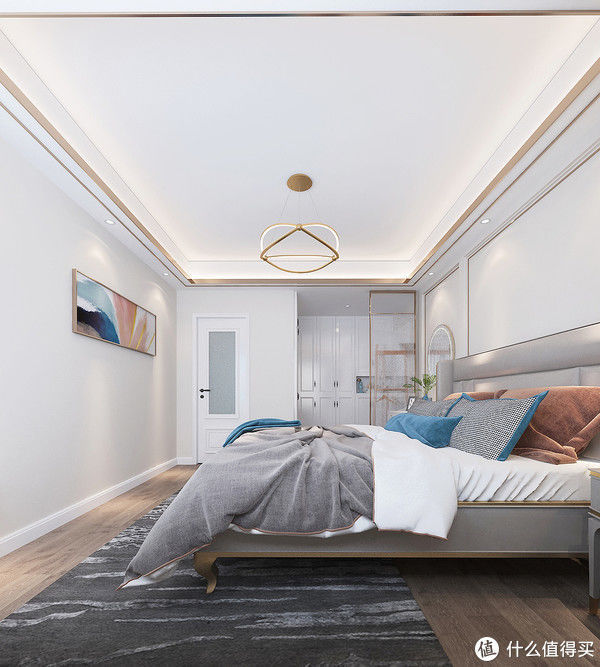 电视墙|难怪现在都喜欢装轻奢风格，原来可以这么美，看了她家后被治愈了