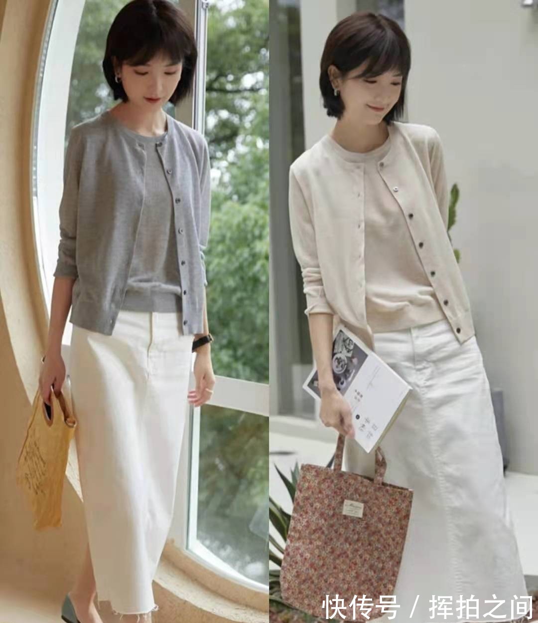 小个子 这才是中年矮个女人的穿衣典范,注重挑款技巧和搭配,简约而高级!