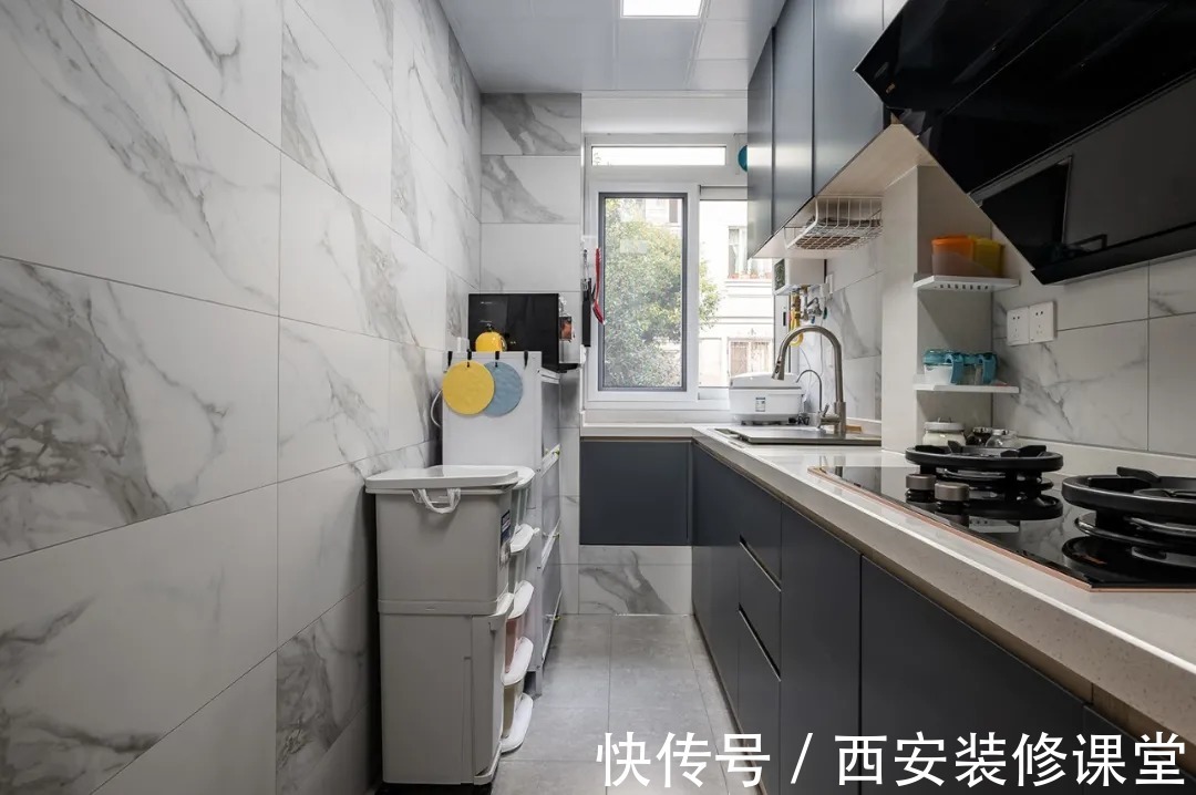 时尚|80㎡小窝两室,独居老人时尚宅