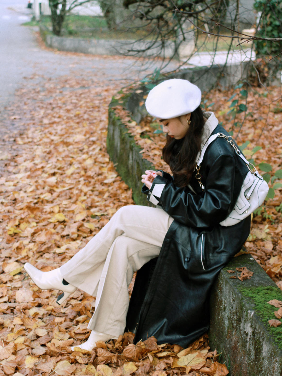 大衣|你离时髦精只差一件“皮大衣”,打扮潇洒舒适不扮嫩,适合普通人