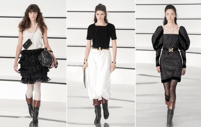 Chanel2020秋冬系列爱德华七世浪漫造型诠释优雅复古风