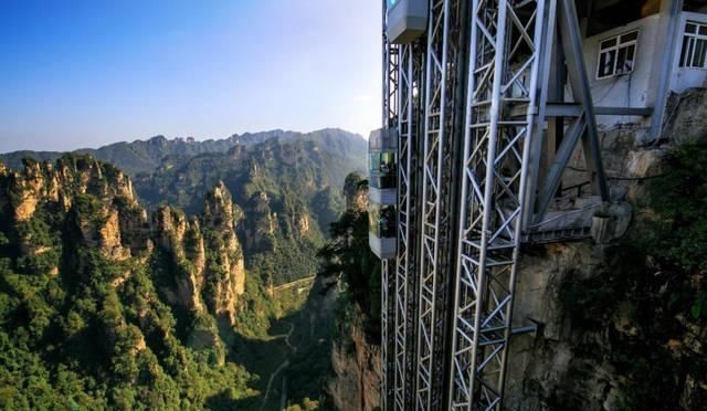 老年|全球第一高的露天观光电梯,半天的行程如今只要66秒,就在我国