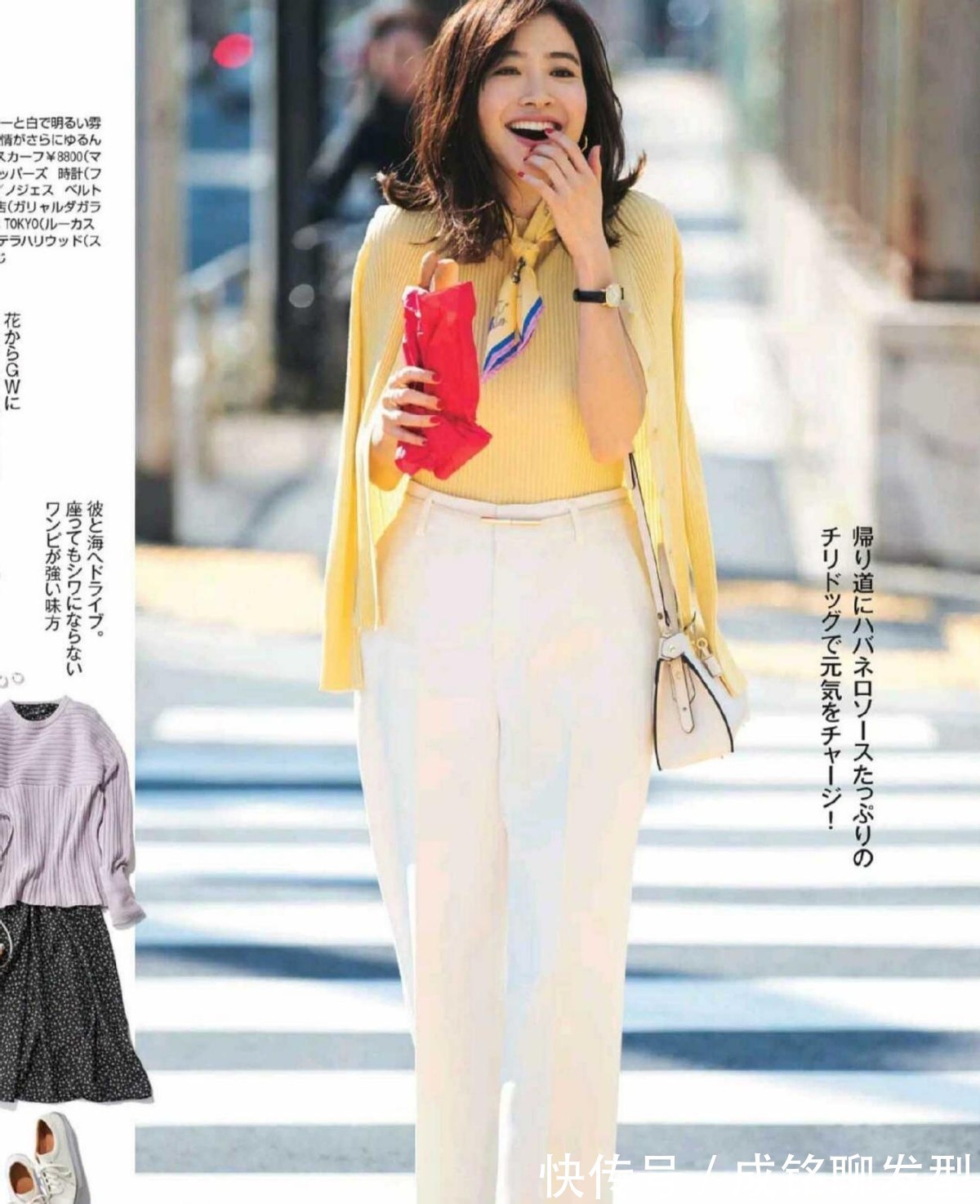 t恤|四十岁女人穿搭别乱配,这四种针织衫减龄搭配,让你时髦整个秋季