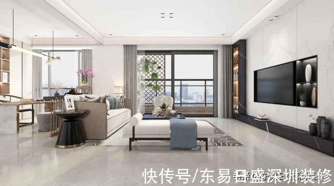 117㎡大族云峰现代简约,若如初见,月影花香|作品首发 | color