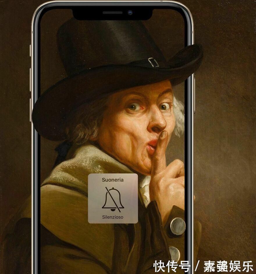 wada#古典油画里加了一个智能手机:几百年的代沟一下子消失了……