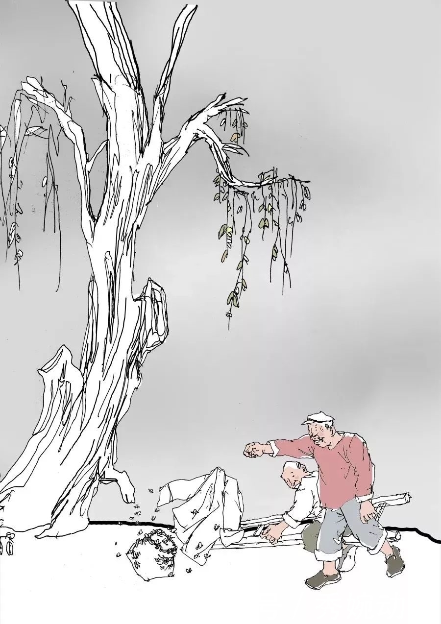 新连环画:刘老汉的烦恼之《收蜂》
