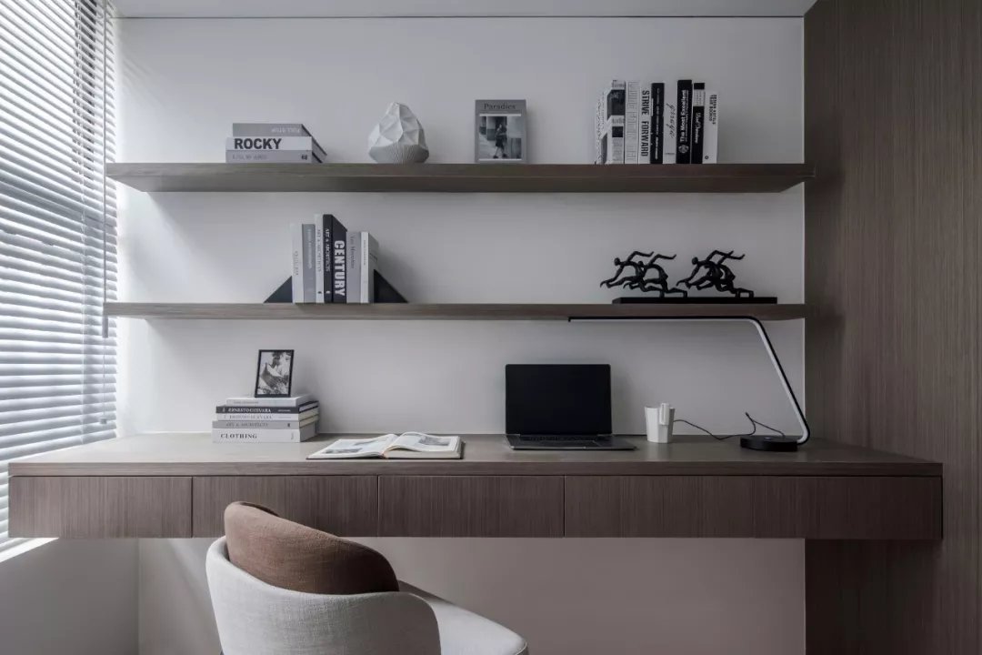 木饰面|125㎡现代简约，以实用与舒适的设计，打造品质端庄的现代感