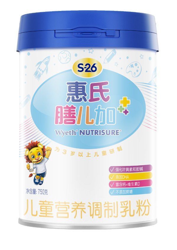 儿童|2021乳制品行业榜单揭晓，惠氏膳儿加荣获“最具成长力新锐品牌”