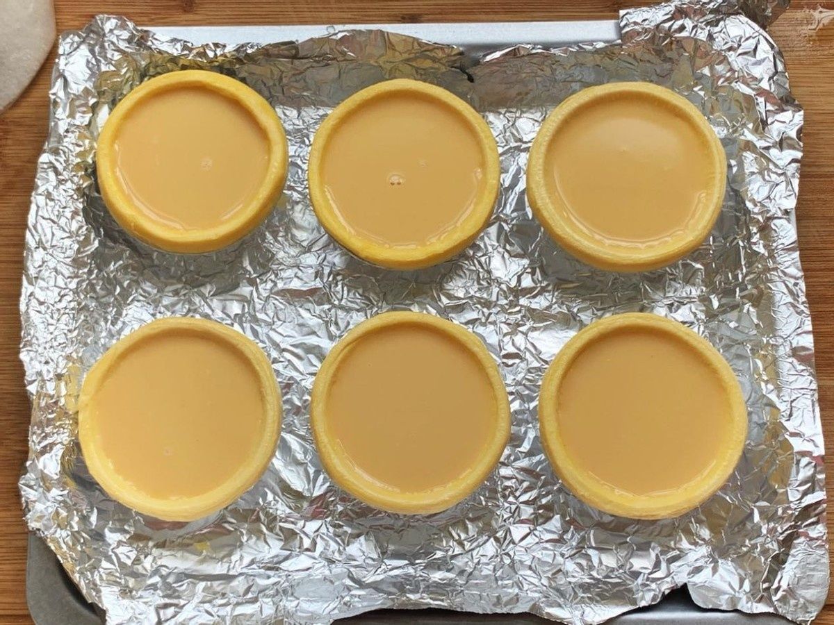 简易版家庭蛋挞，好吃到上头，快来学习制作吧