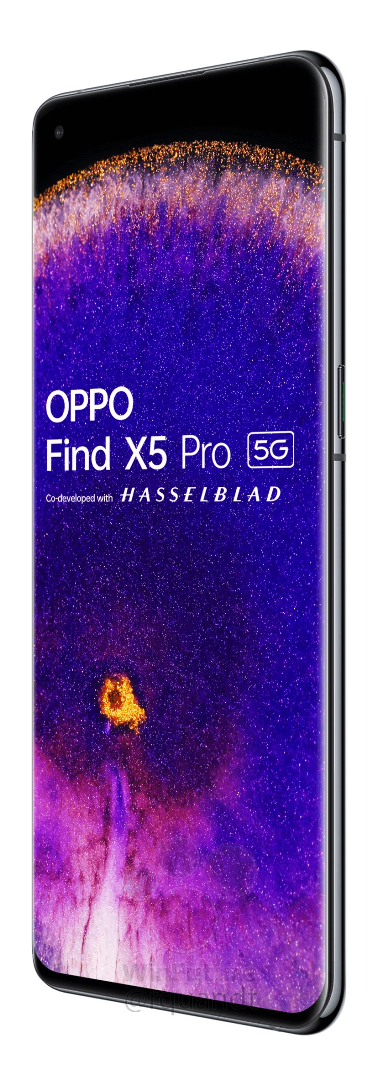 哈苏 + 马里亚纳，OPPO Find X5 Pro 官方渲染图曝光：骁龙8 Gen1