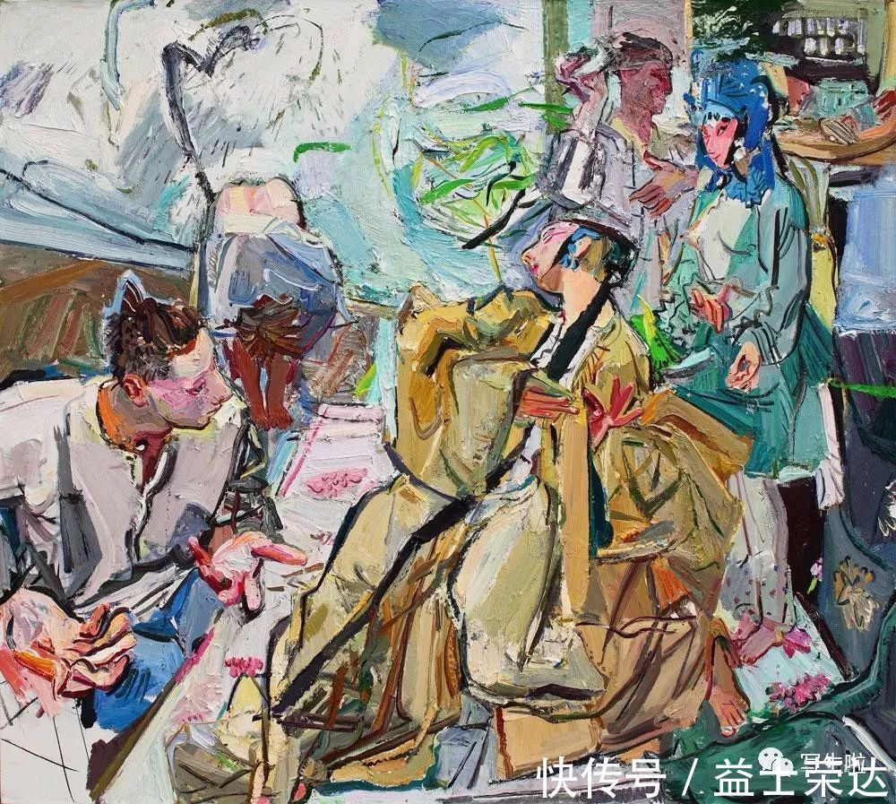 画面!闫平:我一直痴迷于美术大师的画面,唤醒我自由的本能和艺术的激情