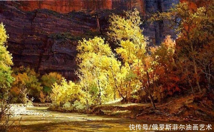  美国著名画家笔下风景油画50幅，美醉了