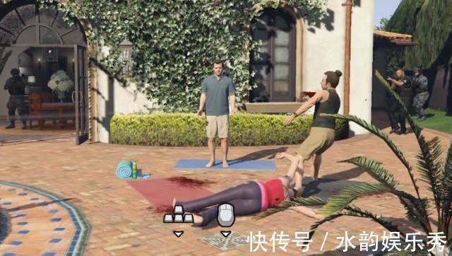 亚曼达|《GTA5》当妻子正在做瑜伽时，老麦强行开启五星通缉会怎样？