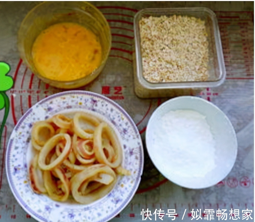 外酥|追剧必备小零食，鱿鱼圈，外酥里嫩，健康美味，在家自己做，爽！