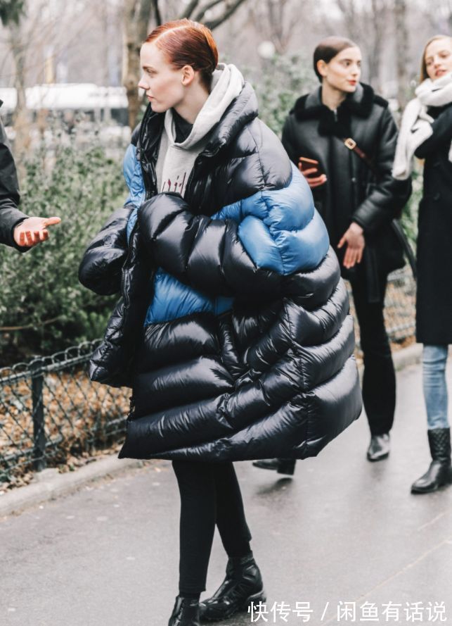 包臀款|不管挑羽绒服还是大衣,有3个“长度”尽量要避开,会显胖又土气