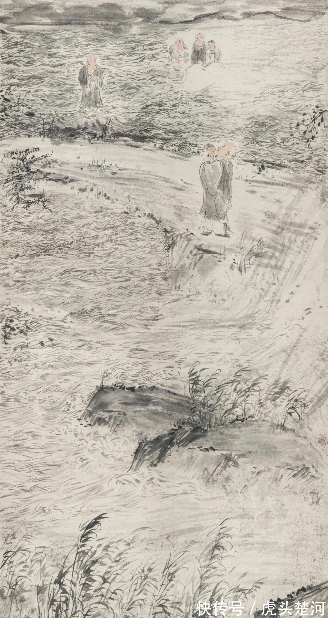 水墨山水画#中国美院｜萧散简淡，以画悟道，林海钟水墨山水画