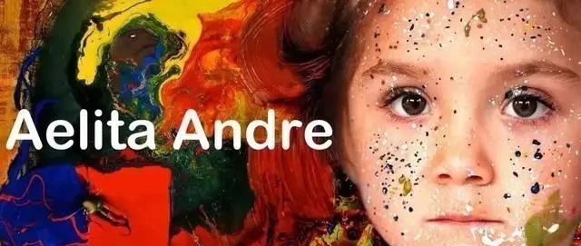 神童|绘画神童安莉塔，2岁开始创作绘画，4岁举办个人画展