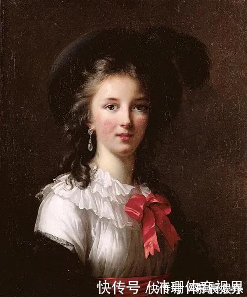 沙龙|法国18世纪著名洛可可女画家维吉·勒布伦肖像作品欣赏