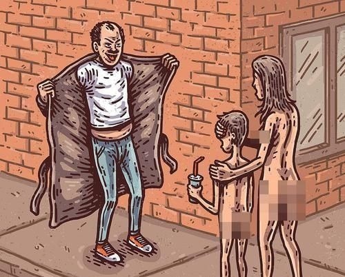 虚拟世界&展现了现代生活比我们想象的更为糟糕的14幅讽刺插画