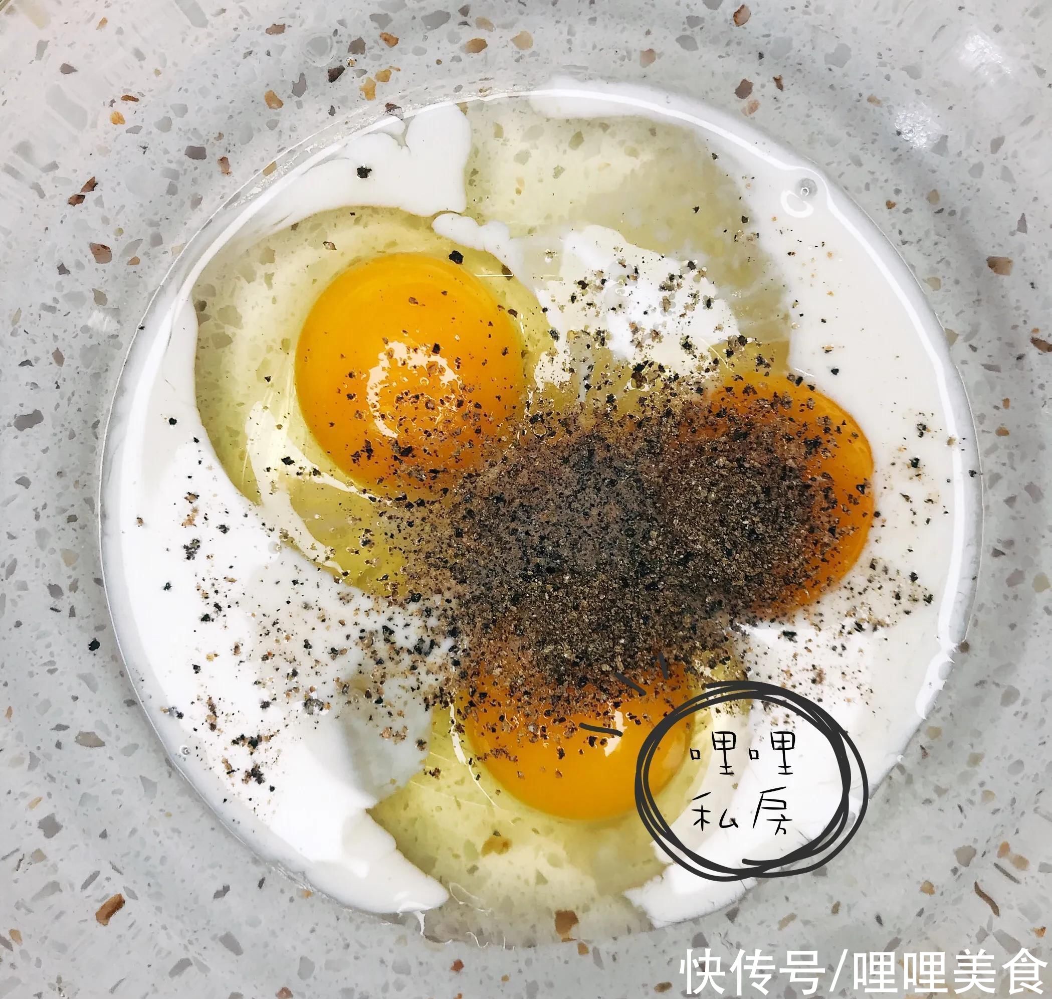  蔬菜|鸡蛋和牛奶这么搭配，颜值超高而且营养十足，早餐这么吃倍儿棒！