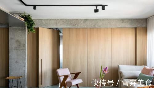 朋友家|翻新130平的家,卧室装得够隐蔽,藏在旋转木门,谁也找不到