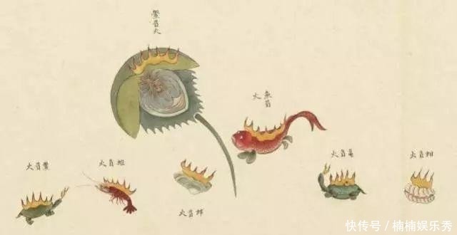 海洋生物|中国古书上的鱼人图，放大看让人匪夷所思