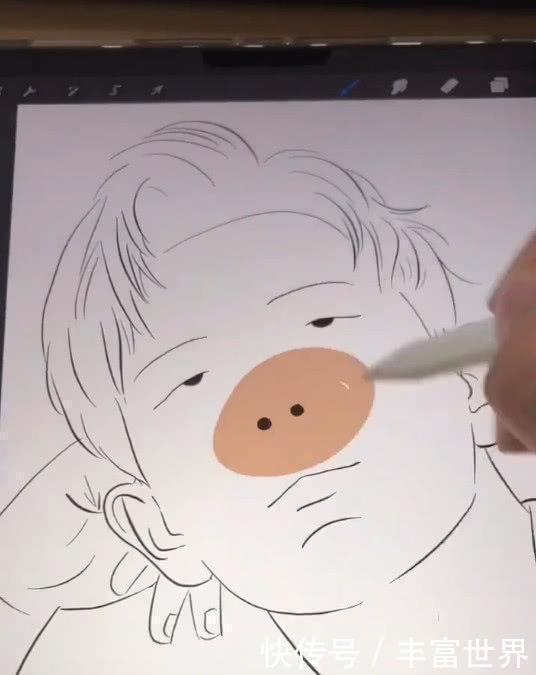 美术|美术生板绘李现,开始以为是恶搞,作品完成后讨厌,吓我一跳