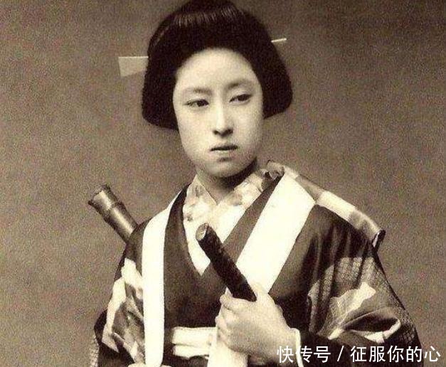 貌美如花|日本武士照片个子不高却杀气腾腾,女武士貌美如花!